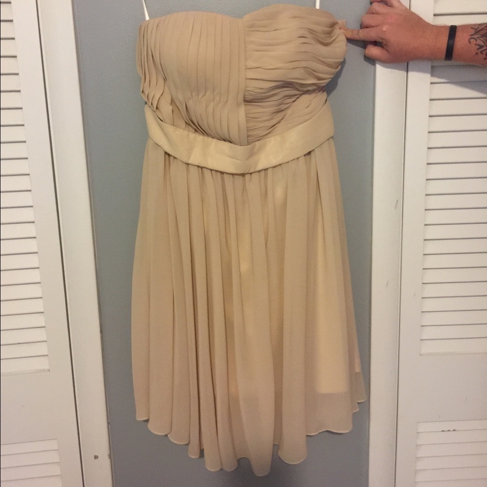 Champagne Evening Dress